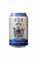 The Thirsty Fox Lager Can